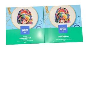 Tabitha Brown x Target Embroidery Kit Blacky the Dog - bundle of 2 kits